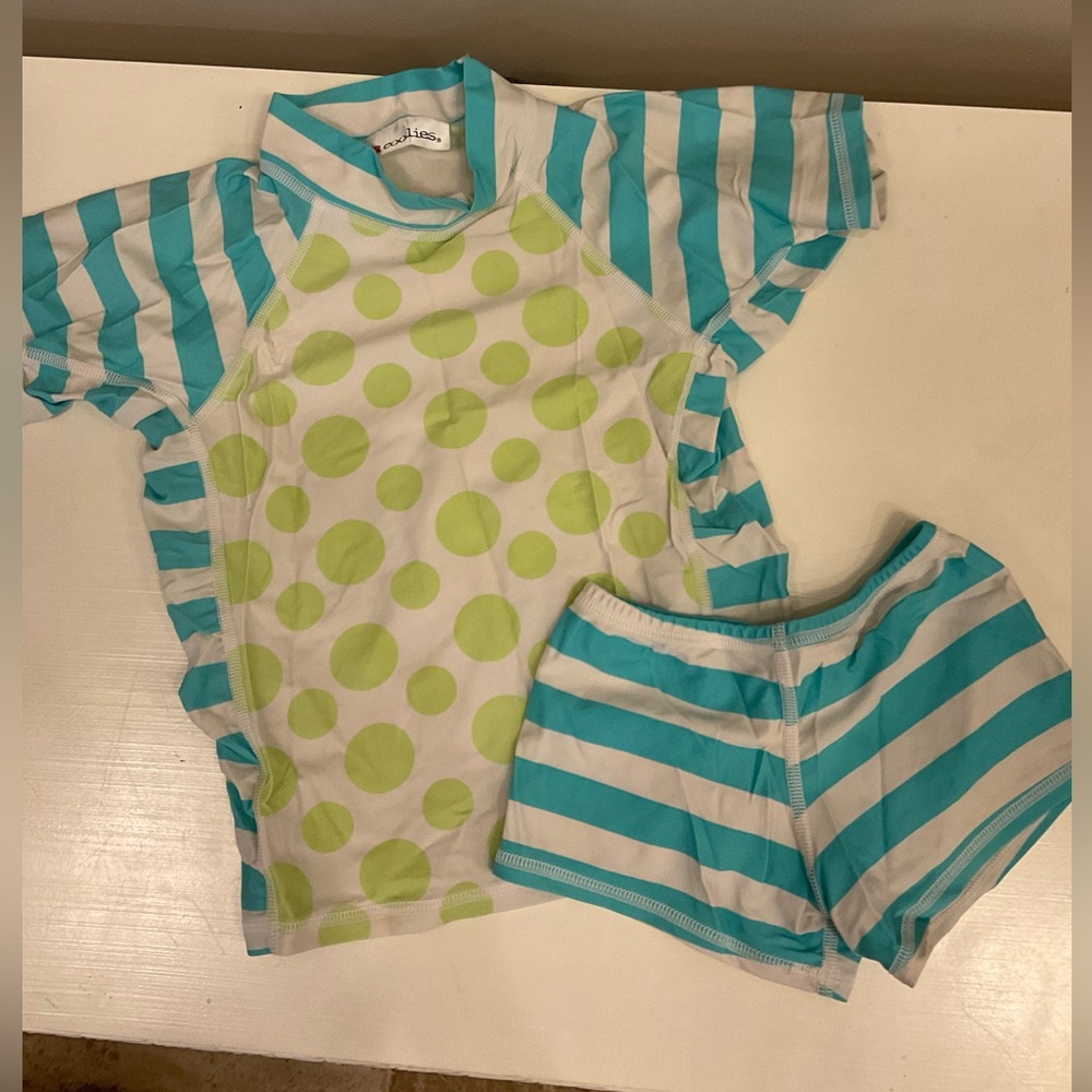 Kids rash guard set- size 10